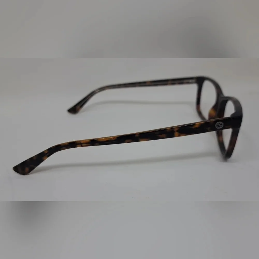 Gucci Women's Eyeglasses Frames Glasses Havana Square GG 3723 HNZ 52-14-140